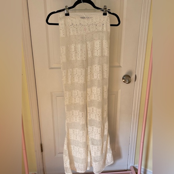 White Crochet Beach Flare - Picture 7 of 8